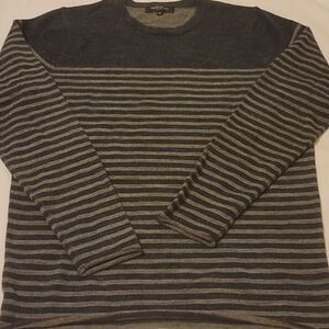 Bruuns bazaar stripped wool Laine size medium